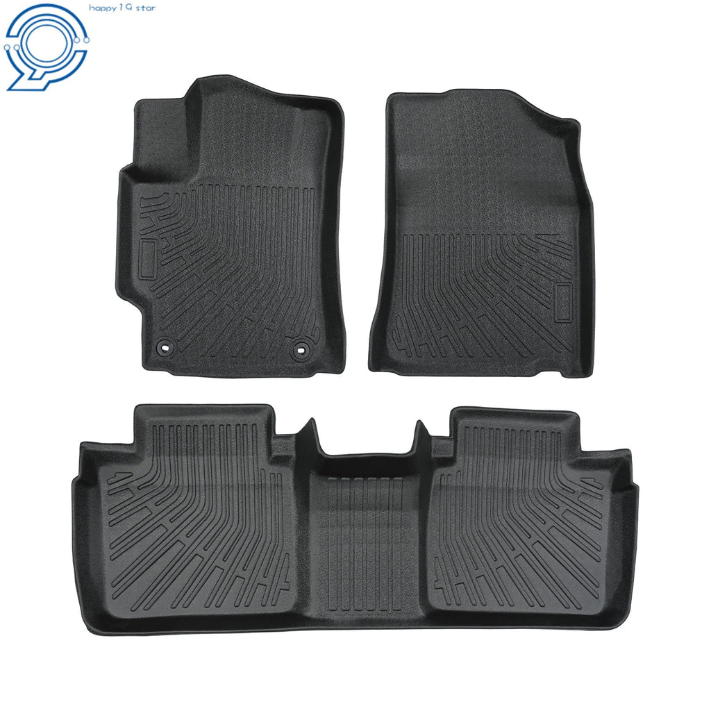 Set of 3 TPE Floor Mats for Toyota Camry (2007–2011) All Weather Black