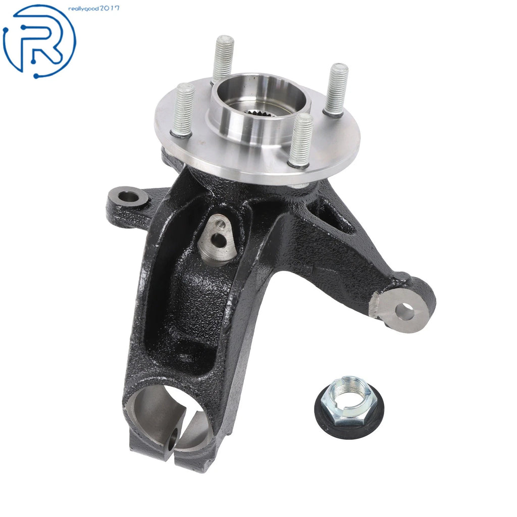 Front Right Steering Knuckle & Wheel Hub Bearing Assembly for Ford Focus (2000–2018) 698-406