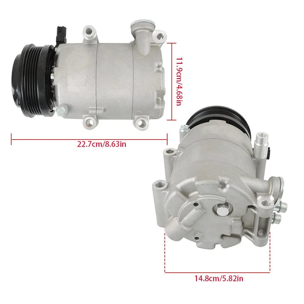 A/C Compressor with Clutch for Ford C-MAX, Focus (2007–2012)