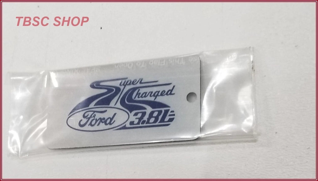 Supercharged Key Chain for Ford 3.8L (1996–2004)