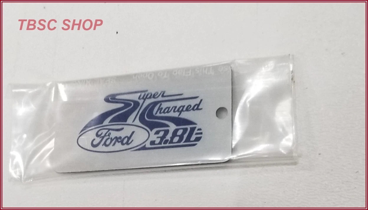 Supercharged Key Chain for Ford 3.8L (1996–2004)