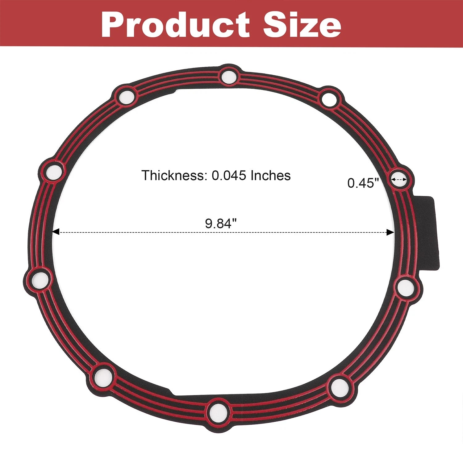 Rear Differential Cover Gasket for Ford Competition (9" Differential)