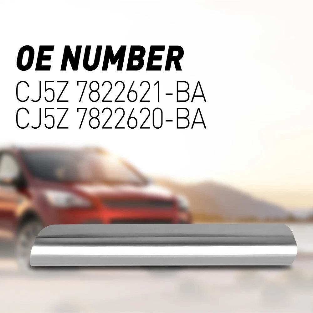 Front Door Handle Trim for Ford Escape (2013â2019) Silver/Black