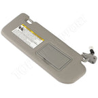 Sun Visor for Hyundai Sonata (2006–2008) Gray with Lighted Feature