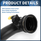 Air Intake Hose w/ Sensor for BMW 740Li (2010–2015) No. 13717609810