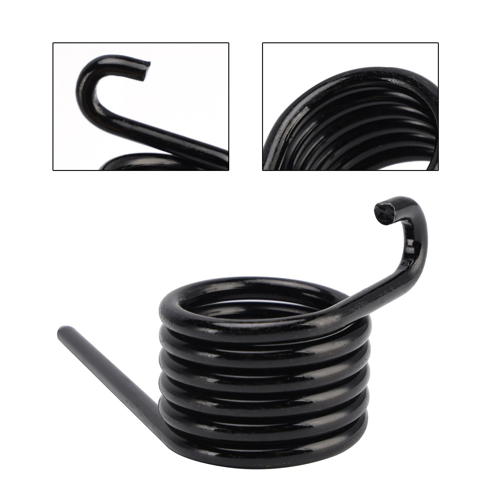 Set of 2 Kick Starter Return Spring & Clip 90508-40007 for Yamaha G1-G22 (1990–2007)
