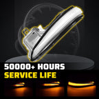 LED Side Mirror Sequential Turn Signal Light for Toyota RAV4 (2019-2023)
