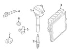 Genuine OEM Spark Plug for BMW (2011–2015) 12122455258