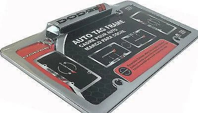 Chrome Reversible License Plate Frame for Ram Charger