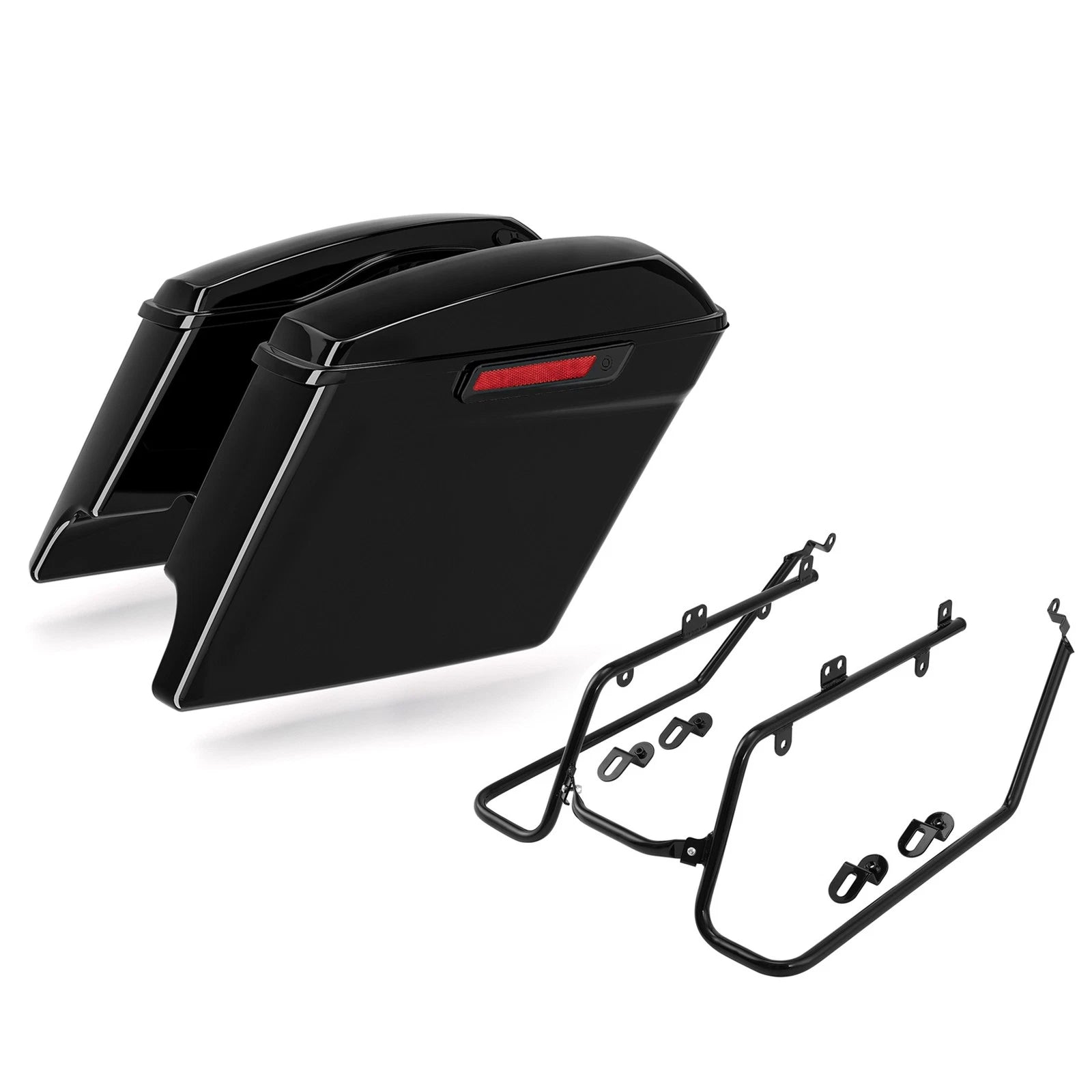 Hard Saddlebags Conversion Bracket for Harley Wide Super Glide Fat Bob (2008–2017)