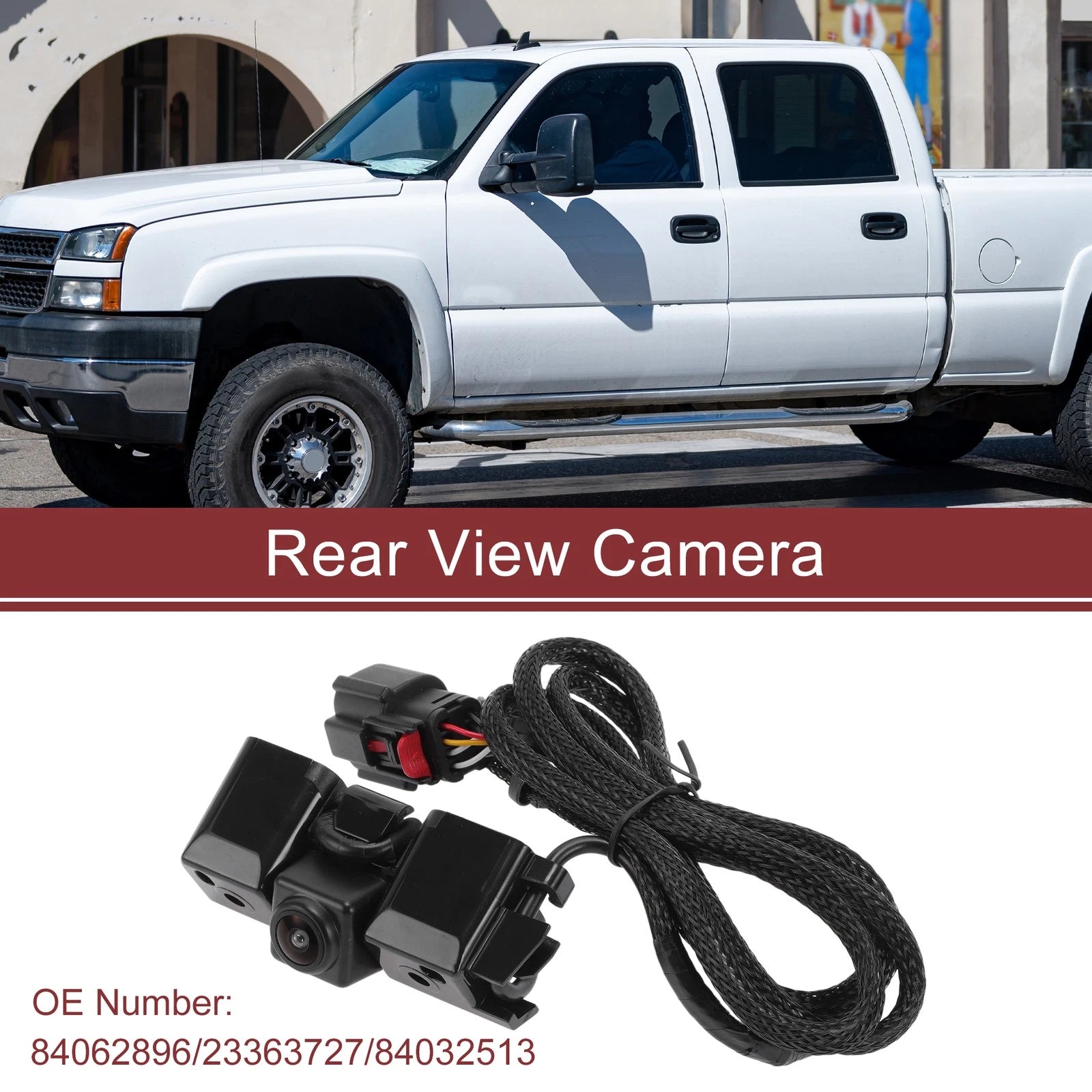 Rear View Camera for Chevrolet Silverado (2014–2023) 120-180°