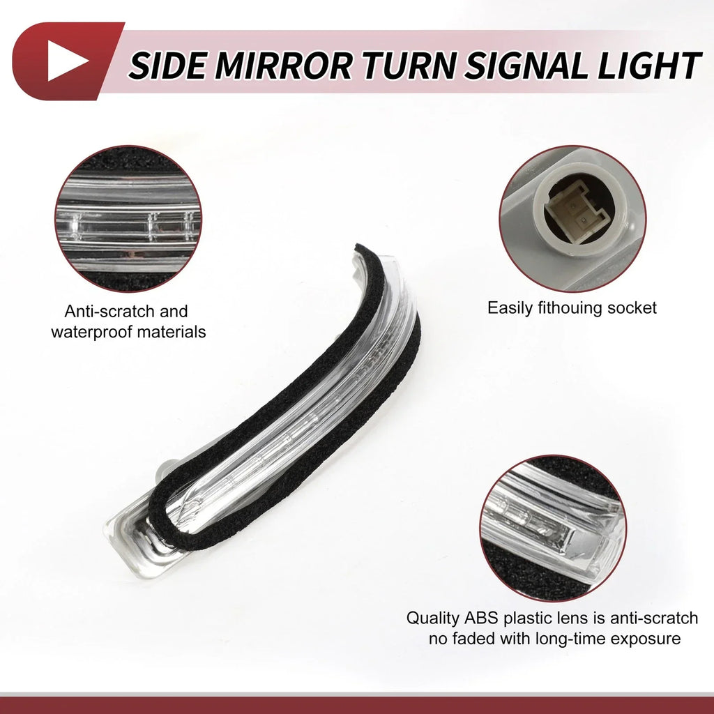 Car Mirror Turn Signal Light for Hyundai I20 2014-2020 Left LED