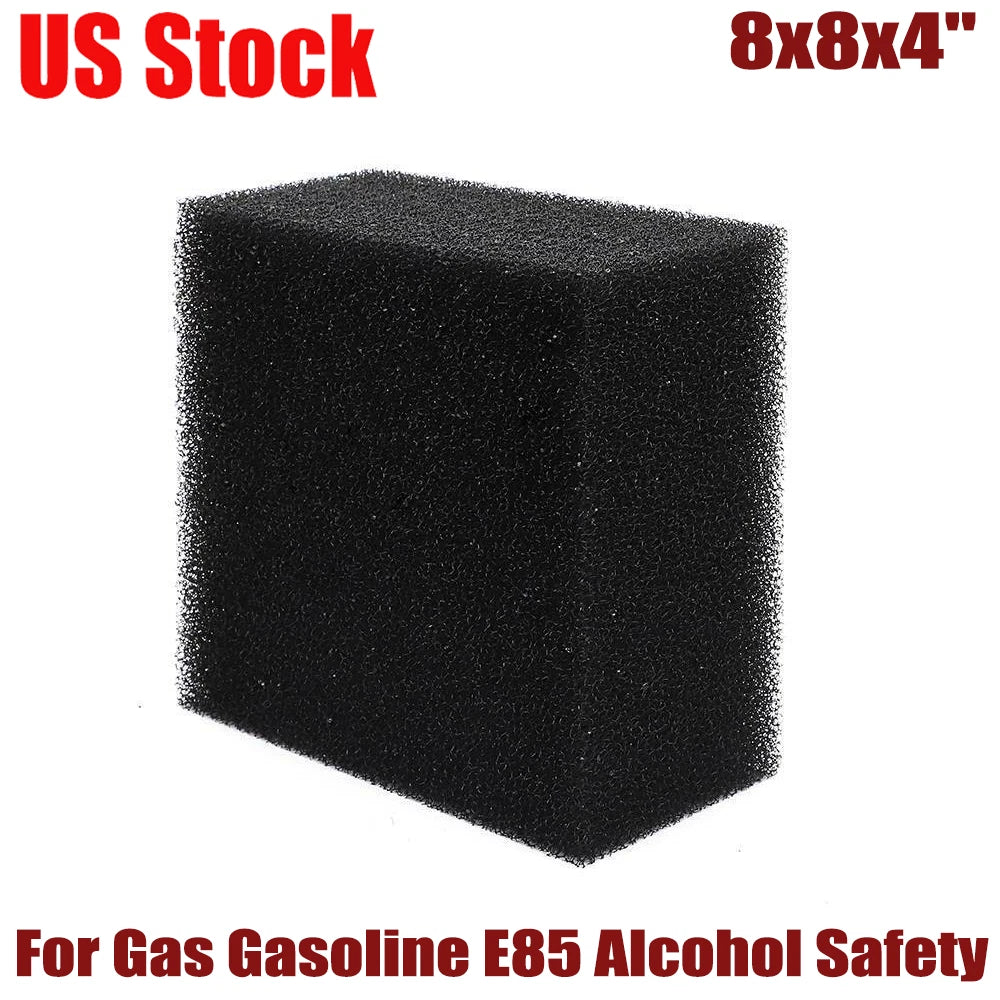 Fuel Cell Foam Anti-Slosh for Gas Gasoline E85 Alcohol (8x8x4")