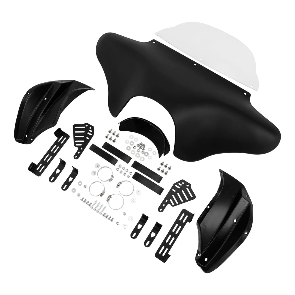 Matte Black Batwing Fairing w/ Windshield for Suzuki Boulevard C50 (2005–2019)