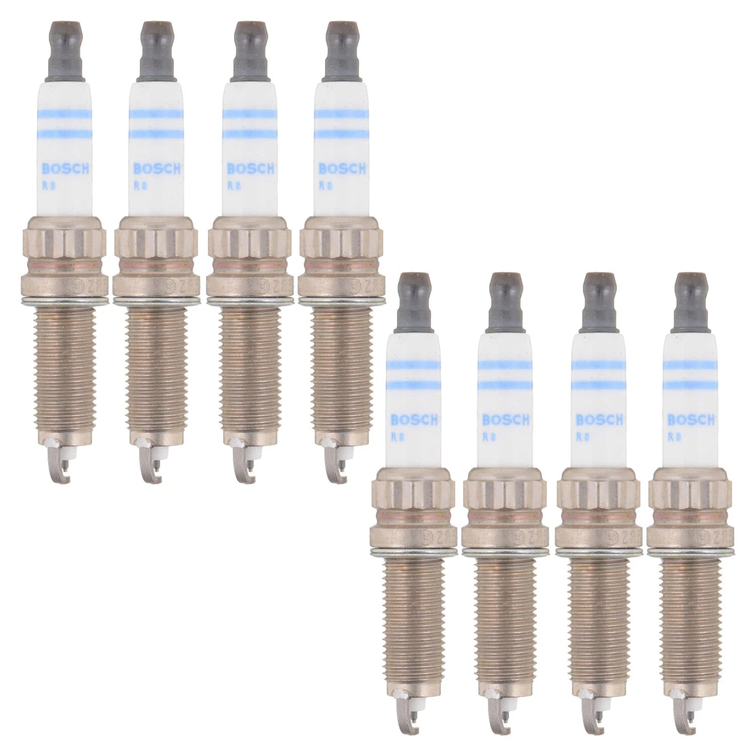 Set of 8 Denso High Power Spark Plugs for BMW F90 F91 F95 F96 G07 G12 G30