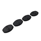 Black Door Lock Cover for Audi TT S3 A3 A4 VW Golf Passat Tiguan (2006-2023)