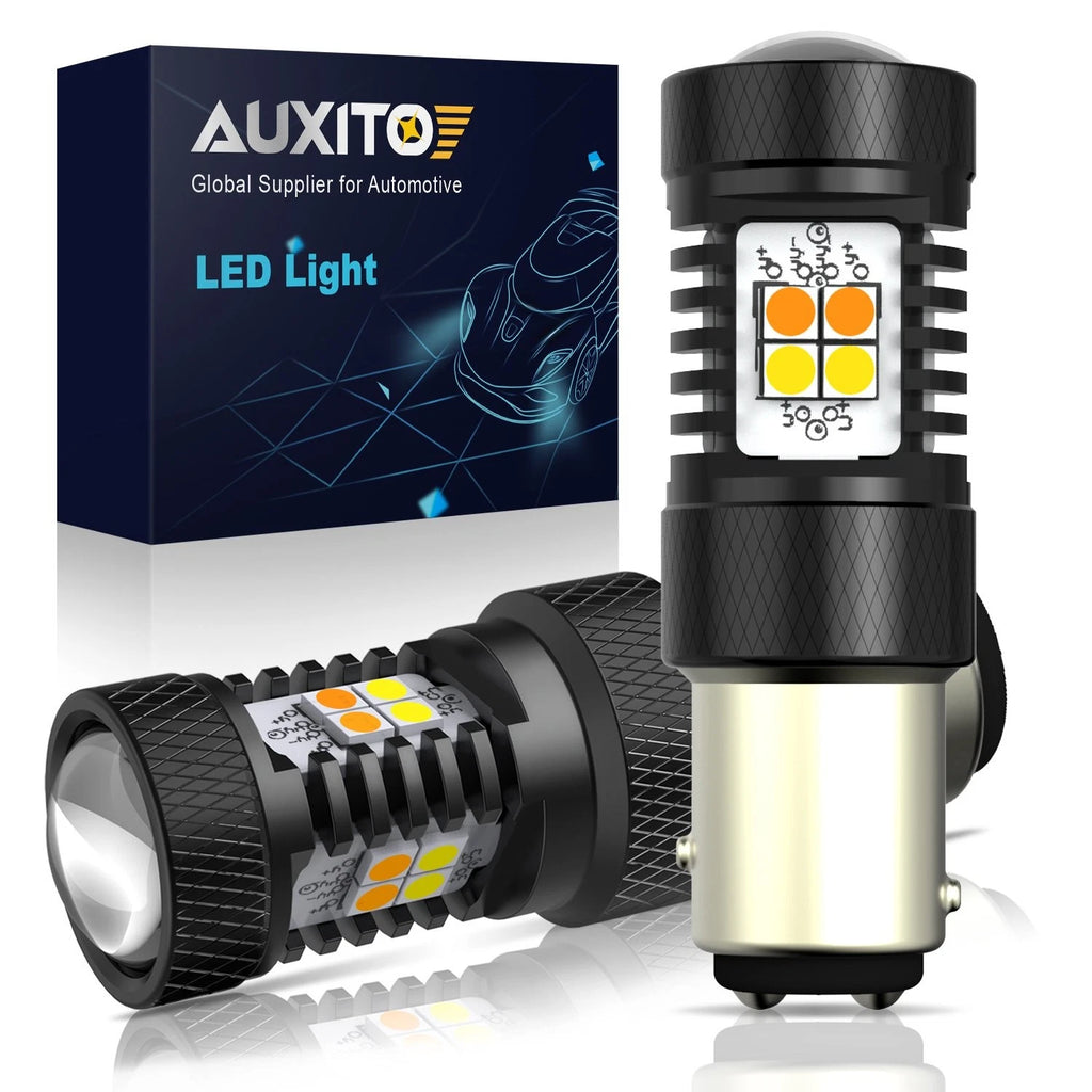 Switchback LED Front Turn Signal Parking Light Bulb for [Make Model]
