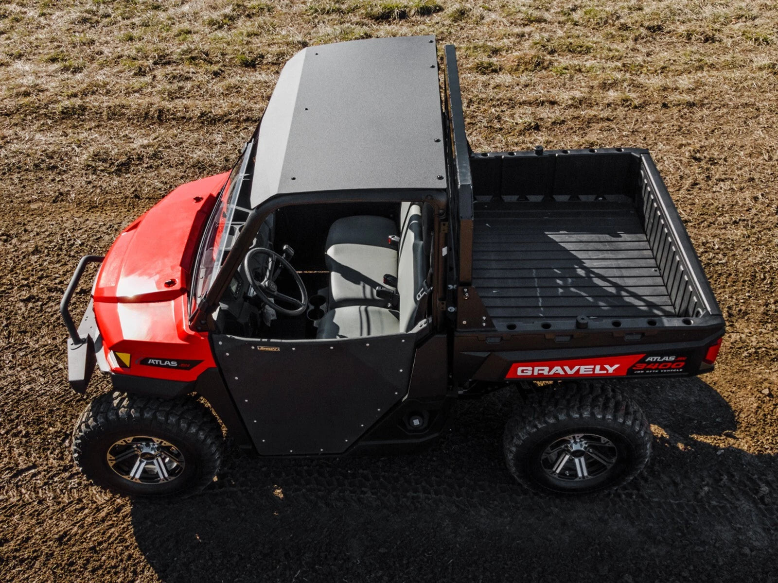 SuperATV Aluminum Roof for Gravely Atlas JSV 3400 (2023–2023)