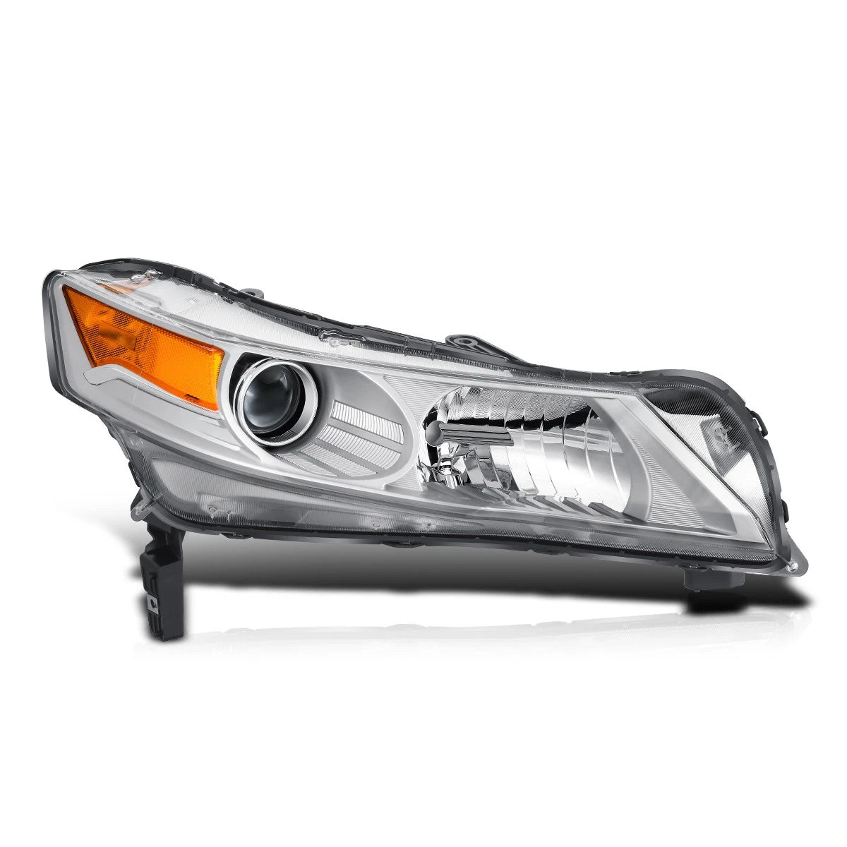 Passenger Side Projector Headlight Lamp Chrome for Acura TL (2009–2011)