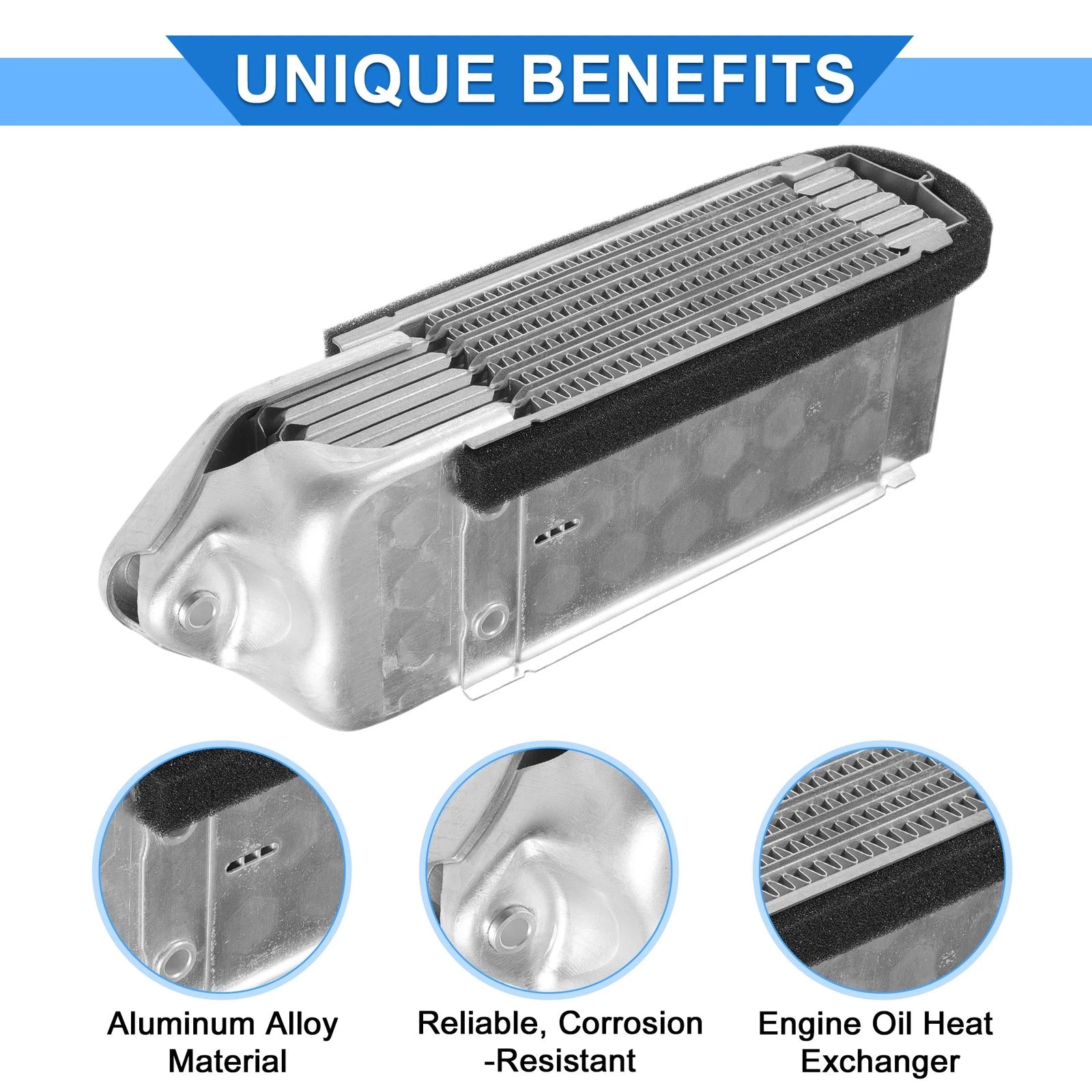 Engine Oil Cooler with Seals for Volkswagen Beetle (No. 113117021)