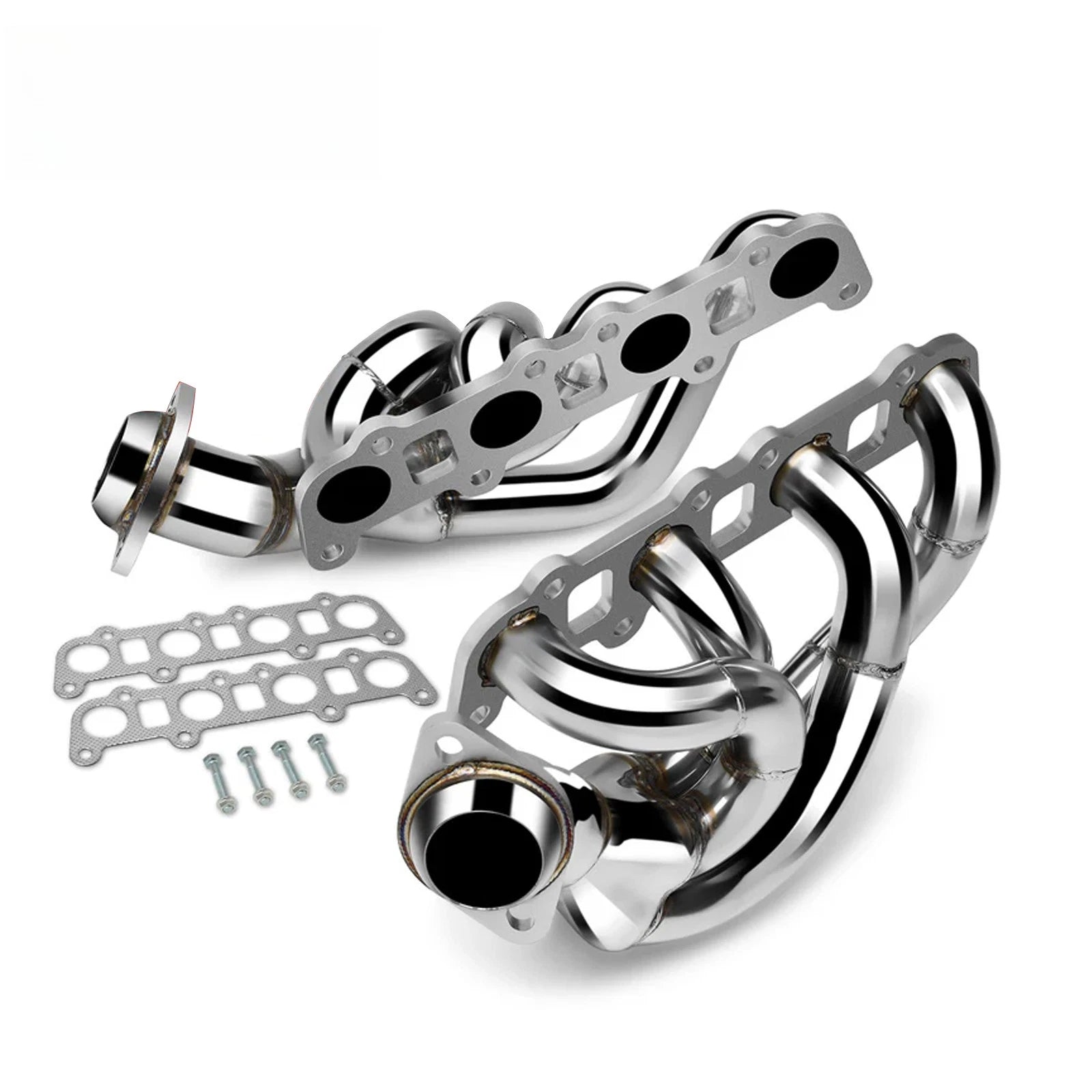 Stainless Steel Shorty Exhaust Header Manifold for Ford F150 5.0L V8 (2015–2020)