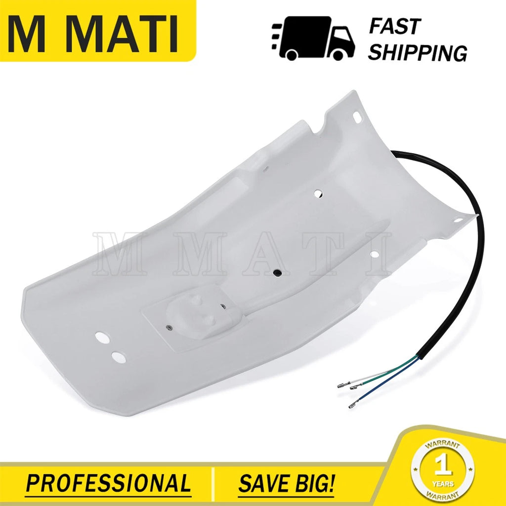 Rear Fender w/ Tail Light for Honda XR250R XR350R XR600R XR650L XR250L (1985–2024)