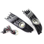 2X Front Side LED Fog Lamp for VW Polo (2011–2013) 6QD854661A 6QD854662A
