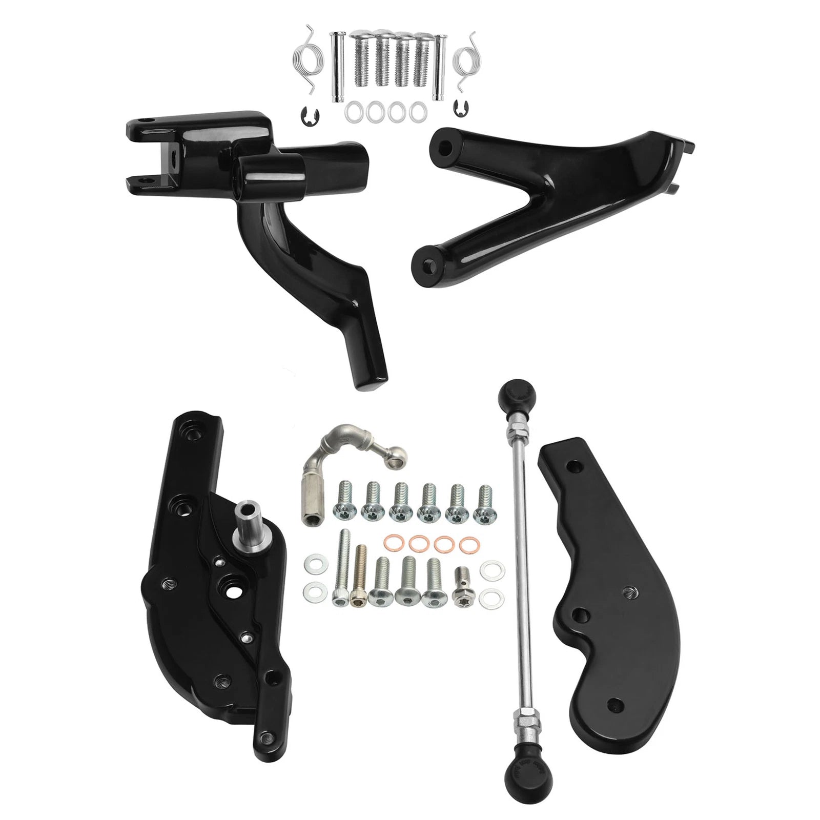 Extended Reach Forward Controls Bracket for Harley FXBRS FLSB FXFB (2018–2026)