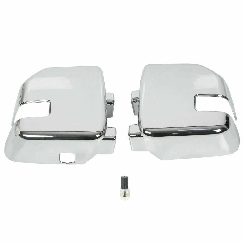 Set of 2 Full Chrome Mirrors for Ford F250 F350 F450 (2017–2022)