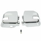 Set of 2 Full Chrome Mirrors for Ford F250 F350 F450 (2017–2022)
