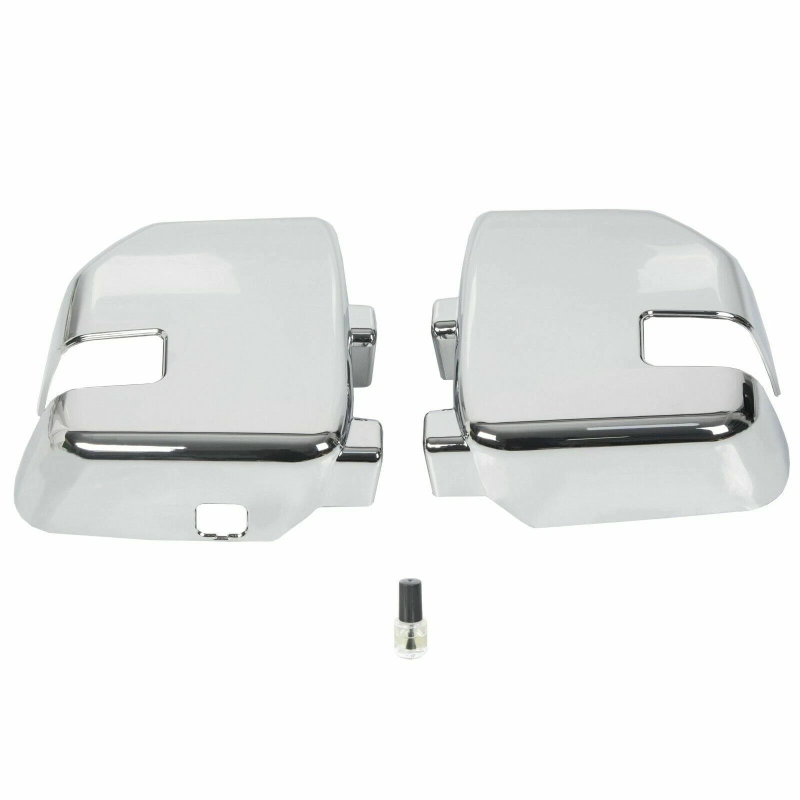 Set of 2 Full Chrome Mirrors for Ford F250 F350 F450 (2017–2022)