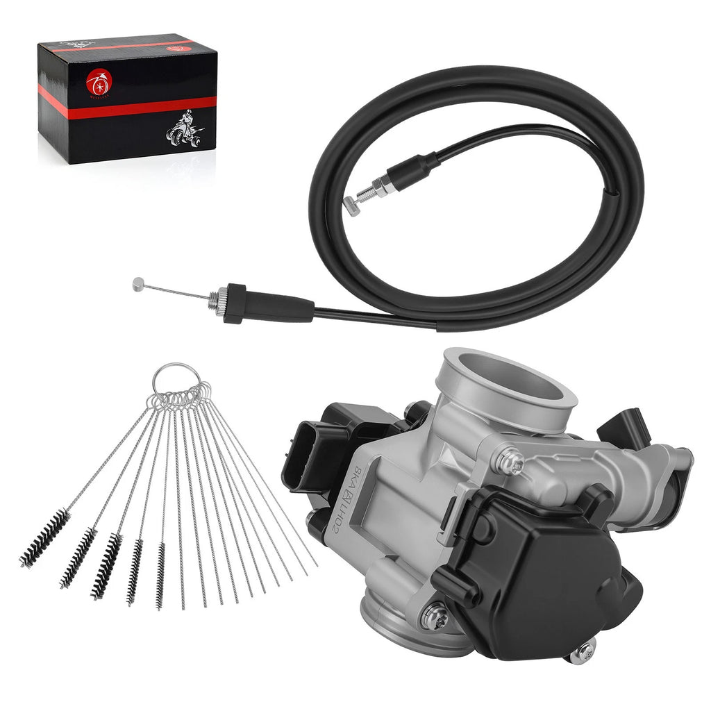 Throttle Body 16400-HR3-A42 w/ Cable for Honda Rancher 420 (2014–2019)