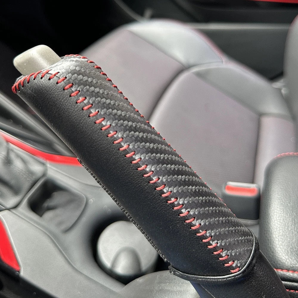 Microfiber Handbrake Cover for Vehicle Interior Style