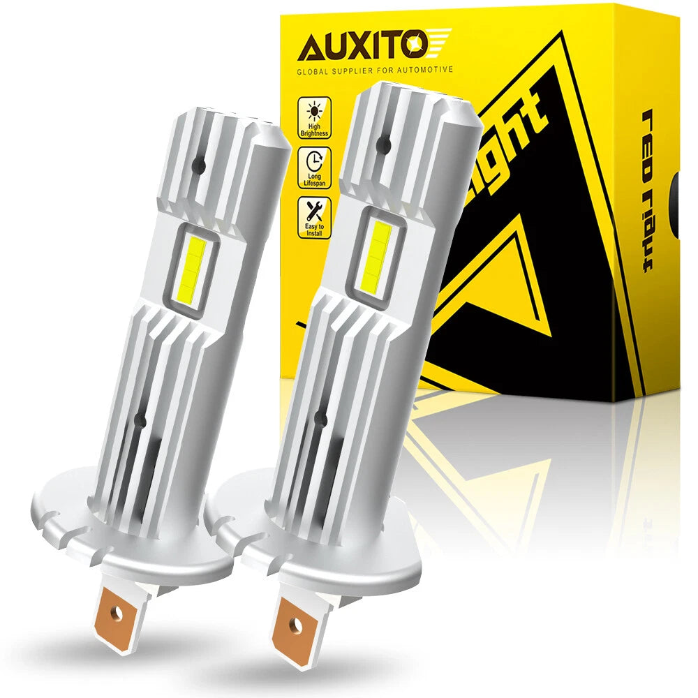 2X LED Headlight Bulbs for H1 (YYYY–YYYY)