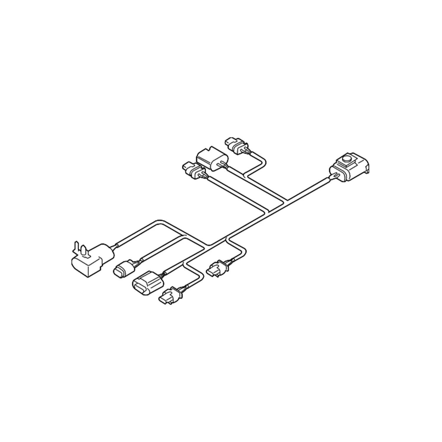 Genuine OEM Parking Aid System Wiring Harness for BMW X3 (2004–2010) 61129304728