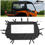 Black Soft Rear Panel Window for Arctic Cat Wildcat Trail (2014–2019)