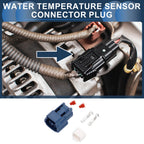 2 Pin Water Temperature Sensor Connector Plug for Nissan 