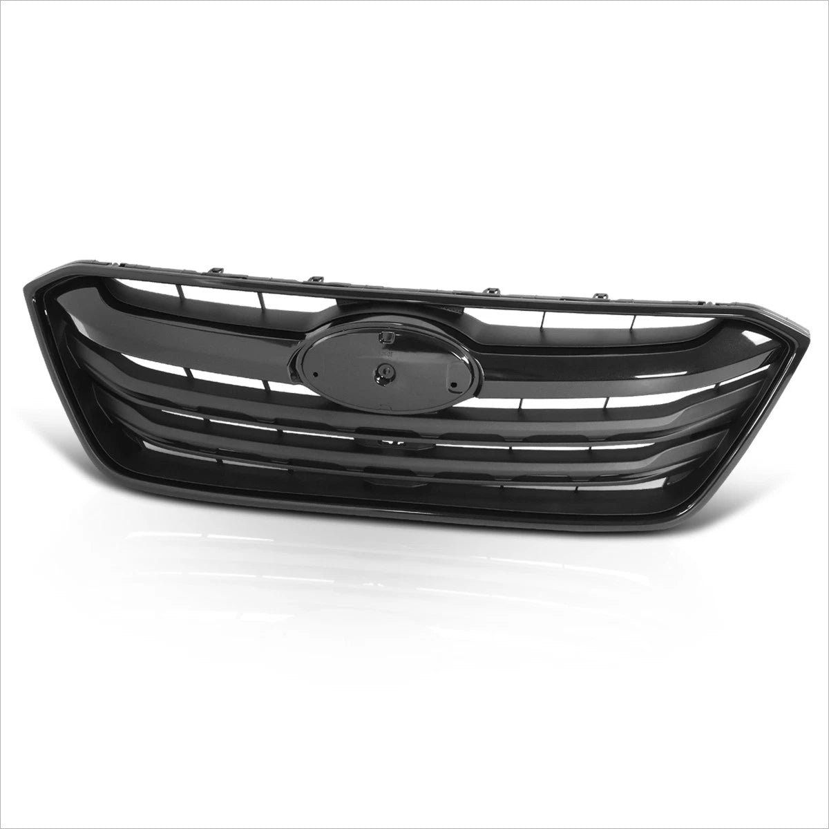 Leather Armrest Lid Cover for Toyota Highlander (2008–2013) Grey