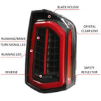 Full LED Tail Light for Chrysler 300 Sedan (2011–2014) w/ Sequential Signal