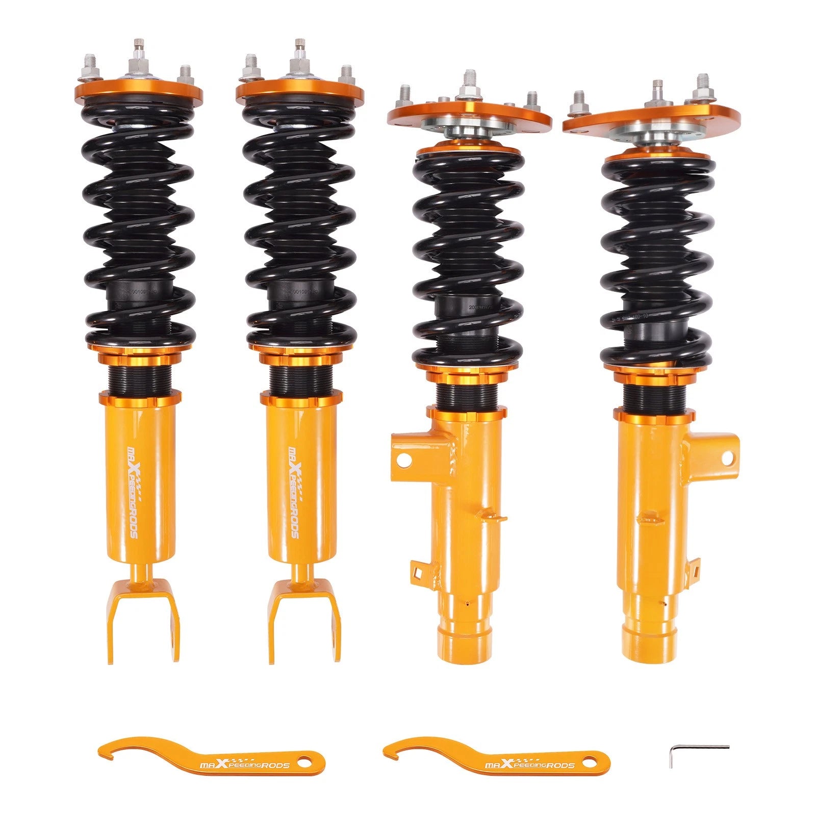Set of 4 Coilover Struts for Acura TLX (2015–2020) - 24 Level Damper
