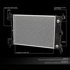 OE Style Aluminum Core Replacement Radiator for Chevy Sonic 2012–2018 DPI 13247