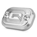 CNC Brake Fluid Reservoir Cap Cover for Yamaha QBIX 125 (2017–2018)