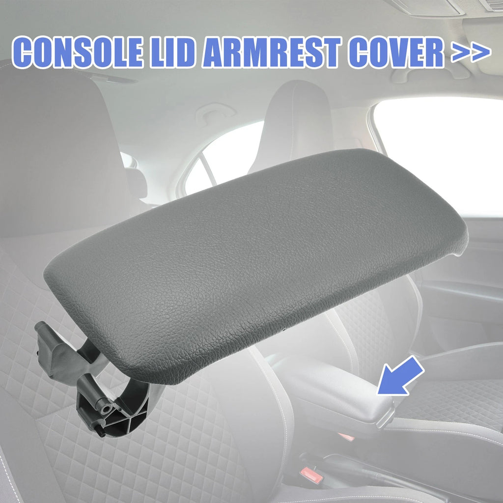 Center Console Cover Lid 8P0864245P for Audi A3 (2003–2012) Armrest Gray