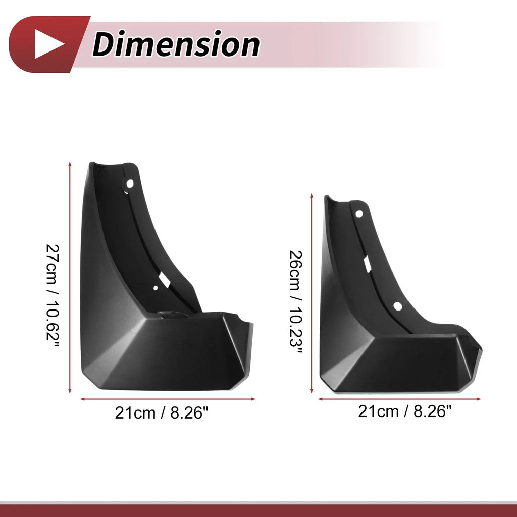Mud Flaps Splash Guards 1 Set for Hyundai IX45 (2024)