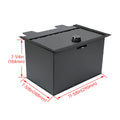 Center Console Storage Safe Box with Lock for Chevy Silverado GMC Sierra 1500 (2019–2023)