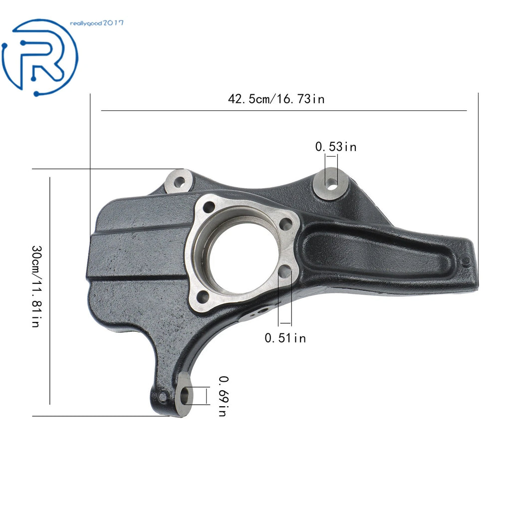 2" Drop Spindle Lowering Kit for Chevrolet Blazer GMC Jimmy (1998–2005) BEL2102