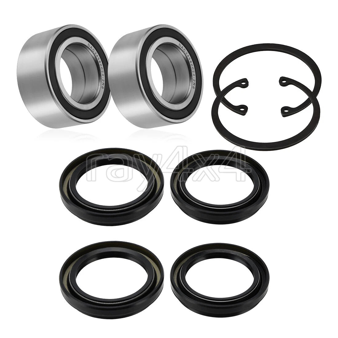 Rear Wheel Bearings & Seals Kit for Honda Rincon 650 680 (2003–2023) 91051-HN8-003