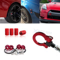 Tow Hook, Air Valve Cap, Quick Release Fasteners for Nissan GT-R (2007–2018)