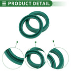 Set of 5 Oil Seal Rotary Shaft Seal 25x33x5.5mm High Pressure Green