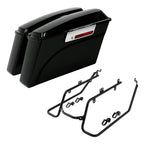 Hard Saddlebags & Conversion Brackets for Harley Dyna Low Rider (2008–2017)